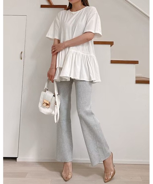 Vicente（ヴィセンテ）の「Stretch summer pants（その他パンツ・レディース・ブラック/グレー・FREE）」の18枚目の写真