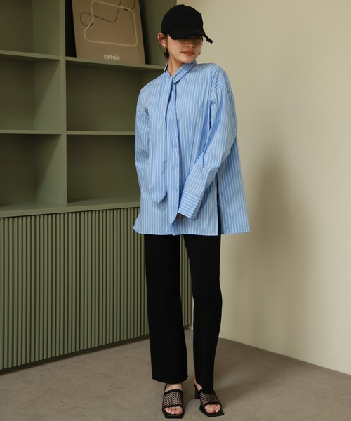 Vicente（ヴィセンテ）の「Stretch summer pants（その他パンツ・レディース・ブラック/グレー・FREE）」の13枚目の写真