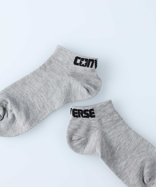 CONVERSE(コンバース)の「【CONVERSE】フロントスターソックス3P(ソックス/靴下・レディース・ブルー・M/S)」の3枚目の写真