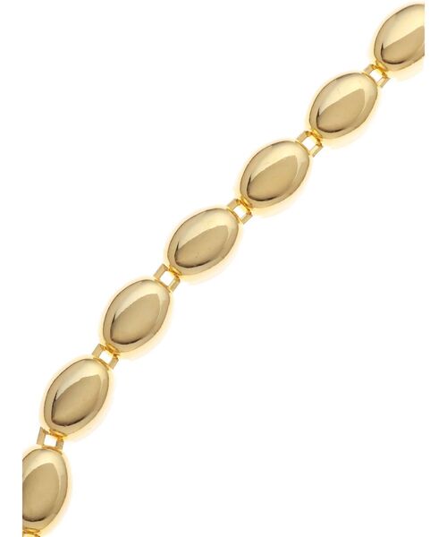 EVRIS(エヴリス)の「HALFBALL CHAINネックレス(ネックレス・レディース・シルバー/ゴールド・FREE)」の4枚目の写真