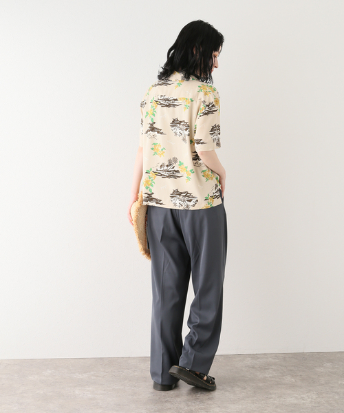 BRIXTON(ブリクストン)の「【BRIXTON / ブリクストン】BUNKER PARADISES S/S WVN(シャツ/ブラウス・レディース・ベージュ・SMALL)」の16枚目の写真