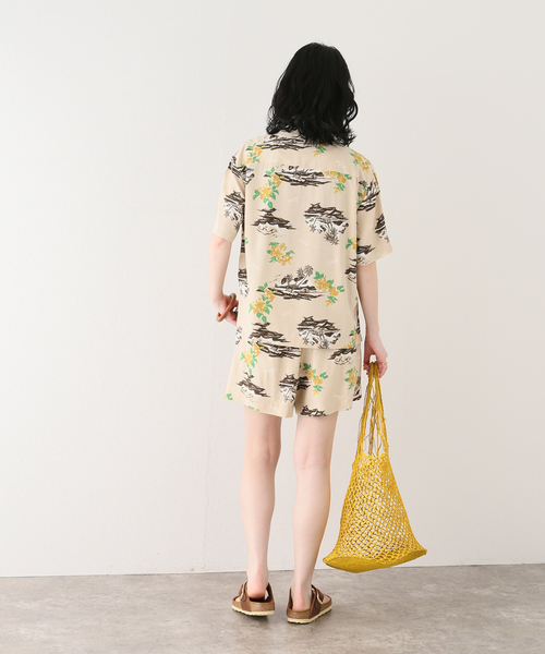 BRIXTON(ブリクストン)の「【BRIXTON / ブリクストン】BUNKER PARADISES S/S WVN(シャツ/ブラウス・レディース・ベージュ・SMALL)」の19枚目の写真
