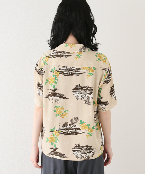 BRIXTON(ブリクストン)の「【BRIXTON / ブリクストン】BUNKER PARADISES S/S WVN(シャツ/ブラウス・レディース・ベージュ・SMALL)」の10枚目の写真