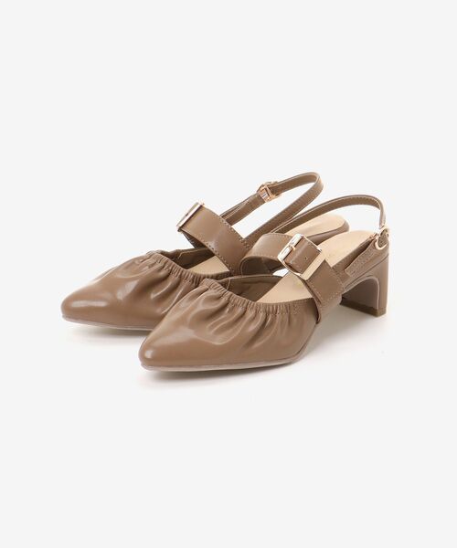 MAJESTIC LEGON（マジェスティックレゴン）の「【WEB限定XLサイズあり】ふかふかフィットギャザーミュール（その他シューズ・レディース・アイボリー/キャメル/ブラック・SMALL/MEDIUM/LARGE/X-LARGE）」の20枚目の写真