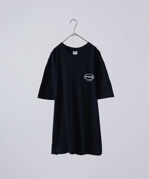 MODISH GAZE（モディシュガゼ）の「MODISH GAZE スモーキングガール SIT BACK AND RELAX半袖Tシャツ（Tシャツ/カットソー・メンズ・ネイビー系1/ネイビー系2/ブラック×ホワイト/ホワイト×ブラック・L/XL/M）」の16枚目の写真