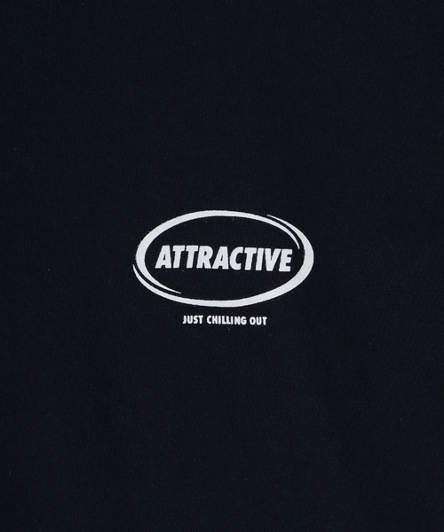 MODISH GAZE（モディシュガゼ）の「MODISH GAZE スモーキングガール SIT BACK AND RELAX半袖Tシャツ（Tシャツ/カットソー・メンズ・ネイビー系1/ネイビー系2/ブラック×ホワイト/ホワイト×ブラック・L/XL/M）」の18枚目の写真