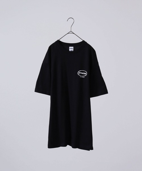 MODISH GAZE（モディシュガゼ）の「MODISH GAZE スモーキングガール SIT BACK AND RELAX半袖Tシャツ（Tシャツ/カットソー・メンズ・ネイビー系1/ネイビー系2/ブラック×ホワイト/ホワイト×ブラック・L/XL/M）」の12枚目の写真