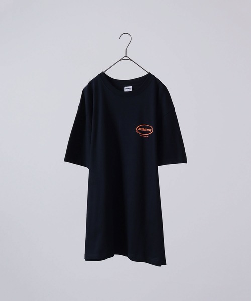 MODISH GAZE（モディシュガゼ）の「MODISH GAZE スモーキングガール SIT BACK AND RELAX半袖Tシャツ（Tシャツ/カットソー・メンズ・ネイビー系1/ネイビー系2/ブラック×ホワイト/ホワイト×ブラック・L/XL/M）」の14枚目の写真