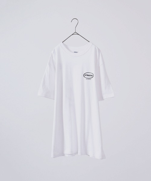MODISH GAZE（モディシュガゼ）の「MODISH GAZE スモーキングガール SIT BACK AND RELAX半袖Tシャツ（Tシャツ/カットソー・メンズ・ネイビー系1/ネイビー系2/ブラック×ホワイト/ホワイト×ブラック・L/XL/M）」の10枚目の写真