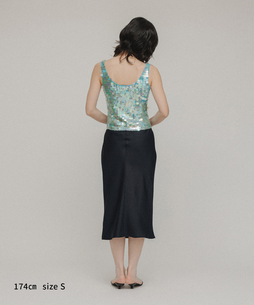 M TO R（ムウトアール）の「【OperaSPORT】CELESTINE SKIRT（スカート・レディース・ブラック・S）」の2枚目の写真