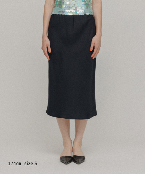 M TO R（ムウトアール）の「【OperaSPORT】CELESTINE SKIRT（スカート・レディース・ブラック・S）」の4枚目の写真