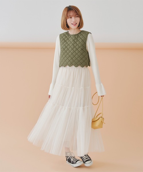 titivate（ティティベイト）の「キルティングベスト（ベスト）」 - WEAR