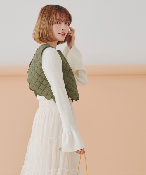 titivate（ティティベイト）の「キルティングベスト（ベスト）」 - WEAR
