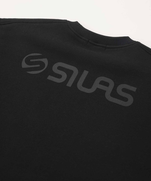 SILAS（サイラス）の「CHEST LOGO BASIC WIDE SWEATSHIRT（スウェット・メンズ・グリーン/チャコール/アッシュ/ブラック/バーガンディー・L/M/XL）」の13枚目の写真