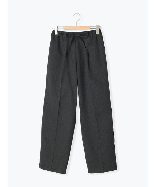 Samansa Mos2 blue（サマンサモスモスブルー）の「タックイージーパンツ（その他パンツ・レディース・キナリ/カーキ/チャコールグレー・F）」の12枚目の写真