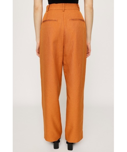 SLY（スライ）の「TUCK TAPERED LOOSE PT タック テーパード ルーズパンツ スラックス マニッシュ スーツ（スラックス・レディース・杢グレー/オレンジ/ライトブラック・1/2）」の22枚目の写真