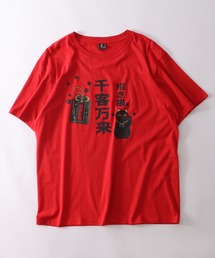 ACE プリント 半袖Tシャツ