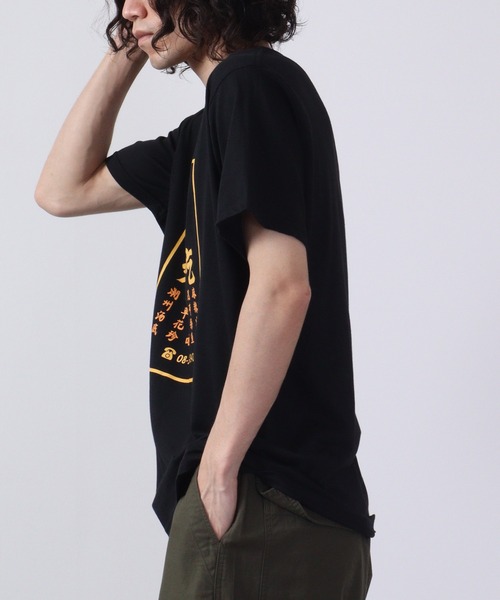 SALE【A/X】半袖 プリント Tシャツ ブラック / 送料無料 セール】ACE プリント 半袖Tシャツ（Tシャツ/カットソー）｜ACE