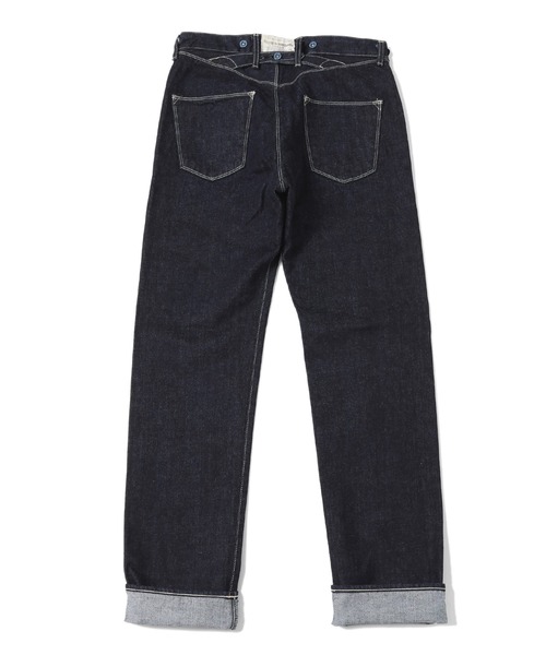 GYPSY&SONS(ジプシーアンドサンズ)の「N/KEELMAN PANTS(O/WASH) ニューキールマンパンツ ワンウォッシュ(デニムパンツ・メンズ・インディゴブルー・LARGE/X-LARGE/SMALL/MEDIUM)」の3枚目の写真