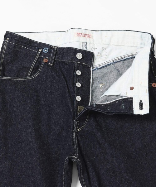 GYPSY&SONS(ジプシーアンドサンズ)の「N/KEELMAN PANTS(O/WASH) ニューキールマンパンツ ワンウォッシュ(デニムパンツ・メンズ・インディゴブルー・LARGE/X-LARGE/SMALL/MEDIUM)」の4枚目の写真