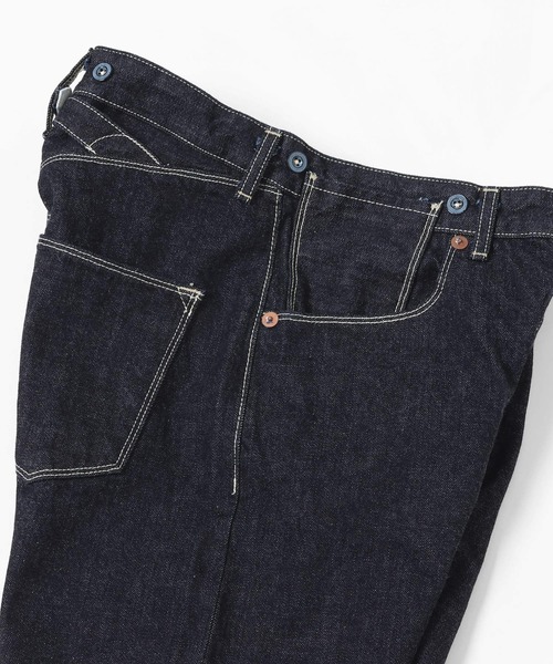 GYPSY&SONS(ジプシーアンドサンズ)の「N/KEELMAN PANTS(O/WASH) ニューキールマンパンツ ワンウォッシュ(デニムパンツ・メンズ・インディゴブルー・LARGE/X-LARGE/SMALL/MEDIUM)」の7枚目の写真