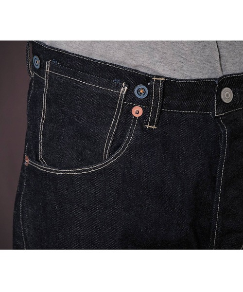 GYPSY&SONS(ジプシーアンドサンズ)の「N/KEELMAN PANTS(O/WASH) ニューキールマンパンツ ワンウォッシュ(デニムパンツ・メンズ・インディゴブルー・LARGE/X-LARGE/SMALL/MEDIUM)」の12枚目の写真