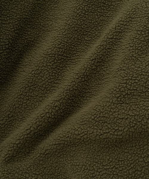 le coq sportif（ルコックスポルティフ）の「リバーシブル フリースジャケット（ブルゾン・レディース・カーキブラウン/ホワイト×ブルー/ブラック/カーキ系・S/M/XL/L）」の17枚目の写真