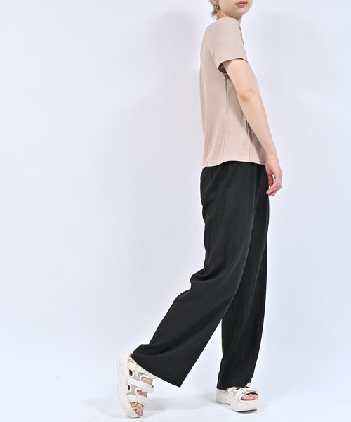 Alite cloth(アリーテクロス)の「イージーパンツ(その他パンツ・レディース・ライトピンク/アイボリー/ブラック・FREE)」の14枚目の写真
