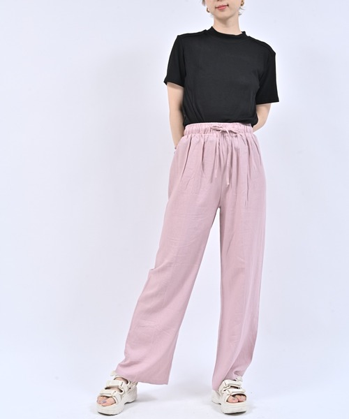 Alite cloth(アリーテクロス)の「イージーパンツ(その他パンツ・レディース・ライトピンク/アイボリー/ブラック・FREE)」の18枚目の写真