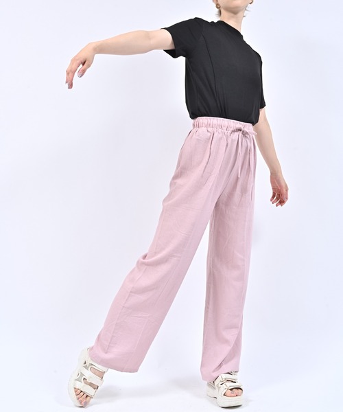 Alite cloth(アリーテクロス)の「イージーパンツ(その他パンツ・レディース・ライトピンク/アイボリー/ブラック・FREE)」の11枚目の写真