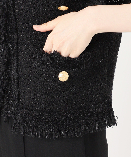 COブークレニットジャガードベスト（ベスト）｜VERMEIL par iena