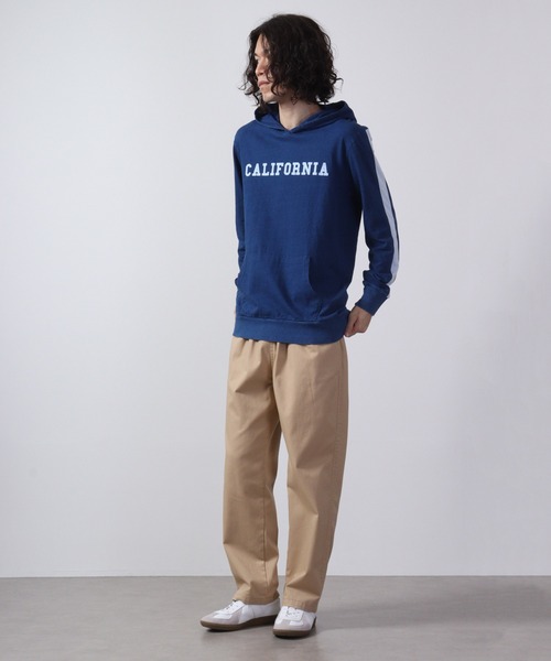 FUNALIVE(ファンアライブ)の「Denim-like jersey pullover hoodie / デニムライク天竺プルオーバーパーカー unisex(パーカー・メンズ・ブルー/インディゴブルー・L/XL/M)」の8枚目の写真