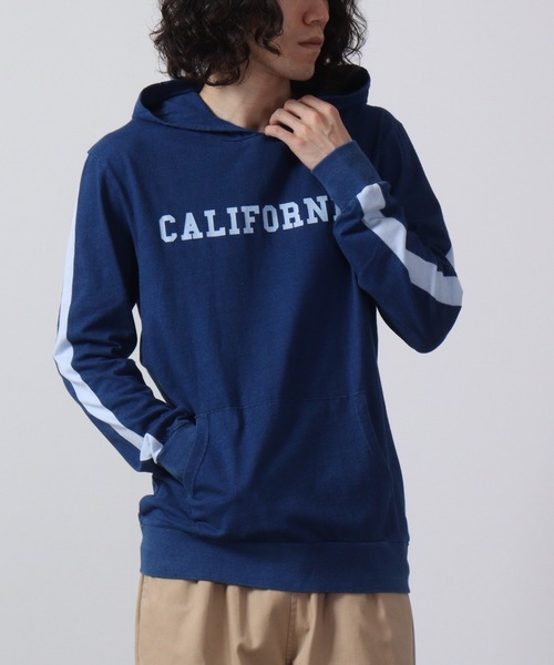 FUNALIVE(ファンアライブ)の「Denim-like jersey pullover hoodie / デニムライク天竺プルオーバーパーカー unisex(パーカー・メンズ・ブルー/インディゴブルー・L/XL/M)」の16枚目の写真