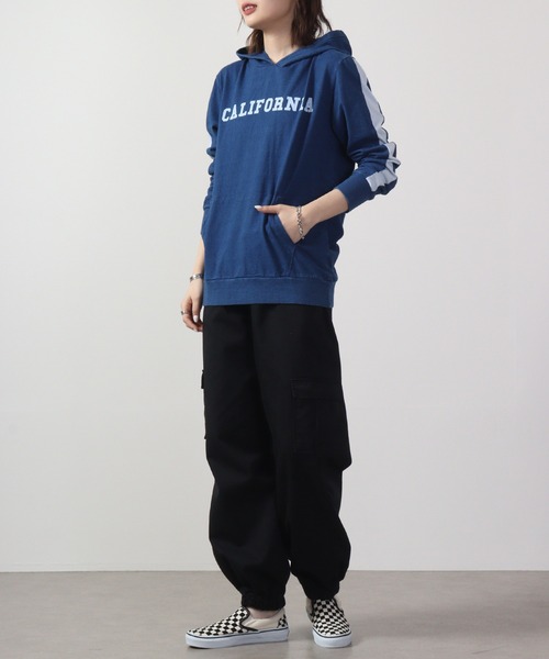 FUNALIVE(ファンアライブ)の「Denim-like jersey pullover hoodie / デニムライク天竺プルオーバーパーカー unisex(パーカー・メンズ・ブルー/インディゴブルー・L/XL/M)」の21枚目の写真
