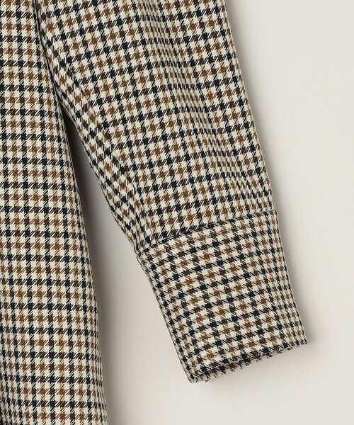 セール】quaranciel:〈洗濯機可能〉チェック タック サロペット パンツ