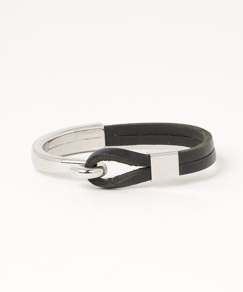 ８(eight)（エイト）の「ＮＥＷプレートフックブレス（ブレスレット・メンズ・レッド/ネイビー/ブラウン/キャメル/ブラック/ホワイト・FREE）」の8枚目の写真