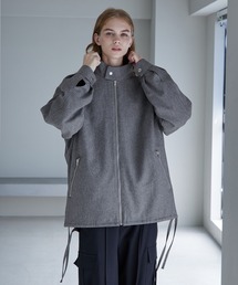 SERACE（セラス）の「【SERACE】Loose silhouette stand zip blouson / ルーズシルエットスタンドジップブルゾン（ブルゾン）」