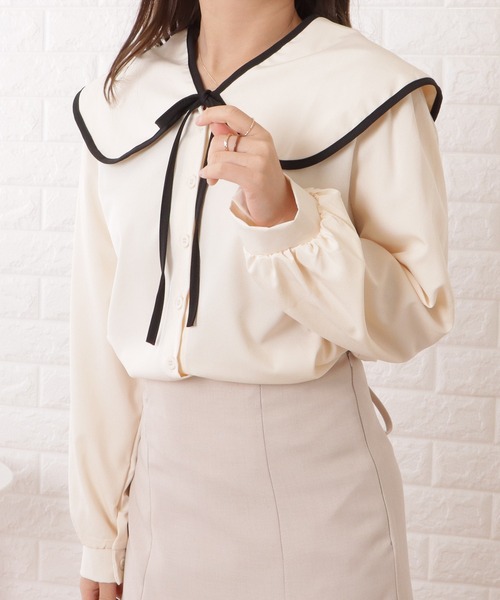チエコサク】セーラーカラー長袖ブラウス　110 23-5401-577-08-1.jpg?crop=