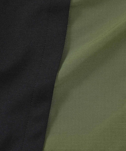 niko and...（ニコアンド）の「脇布帛切り替えパーカー（パーカー・メンズ・パープル/ブラック/ベージュ・MEDIUM/LARGE）」の18枚目の写真