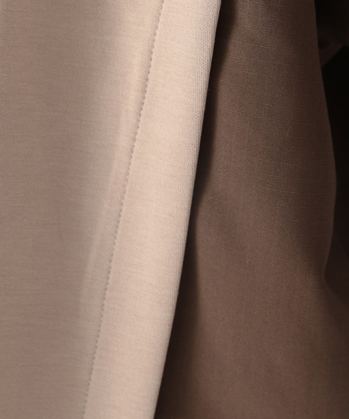 niko and...（ニコアンド）の「脇布帛切り替えパーカー（パーカー・メンズ・パープル/ブラック/ベージュ・MEDIUM/LARGE）」の19枚目の写真