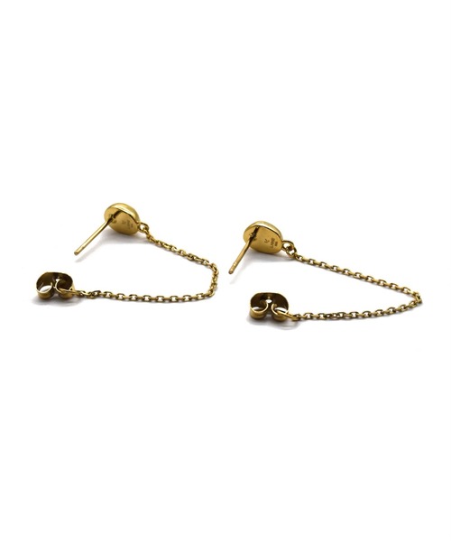 LHME(エルエイチエムイー)の「【WEB限定】”Aqua”プチオーバルピアス/チェーンループ/サージカルステンレス(金属アレルギー対応)【LHME / エルエイチエムイー】(ピアス(両耳用)・レディース・シルバー/ゴールド・ONE SIZE)」の15枚目の写真