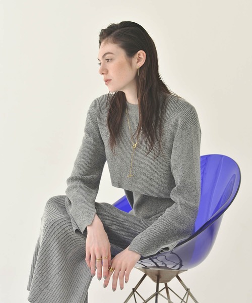 LHME(エルエイチエムイー)の「【WEB限定】”Aqua”プチオーバルピアス/チェーンループ/サージカルステンレス(金属アレルギー対応)【LHME / エルエイチエムイー】(ピアス(両耳用)・レディース・シルバー/ゴールド・ONE SIZE)」の13枚目の写真