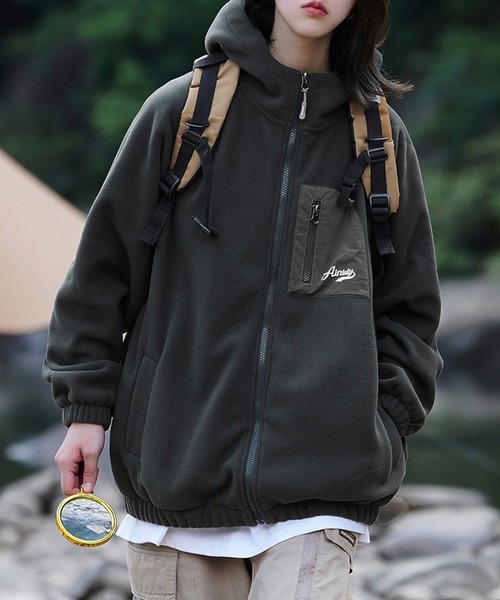 aimoha（アイモハ）の「aimoha outdoor フリースパーカー（パーカー