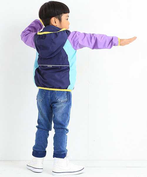 B:MING by BEAMS（ビーミングバイビームス）の「ビーミング by ビームス / カットデニムパギンス（デニムパンツ・キッズ・ブルー・140/110/100/130/120/90）」の8枚目の写真