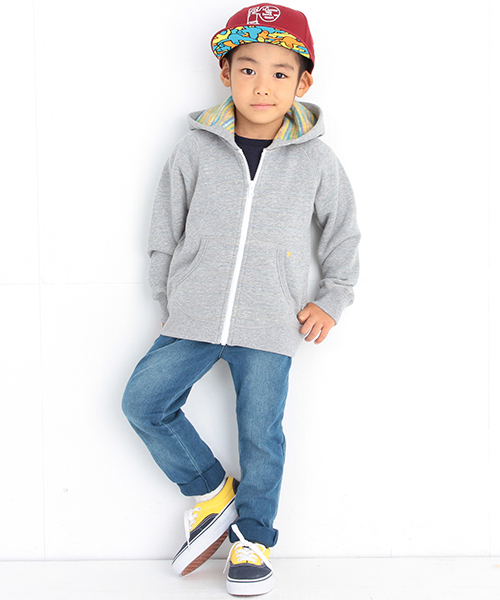 B:MING by BEAMS（ビーミングバイビームス）の「ビーミング by ビームス / カットデニムパギンス（デニムパンツ・キッズ・ブルー・140/110/100/130/120/90）」の15枚目の写真