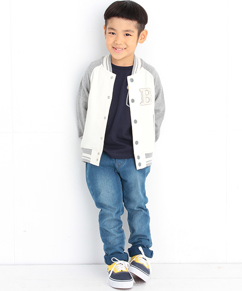 B:MING by BEAMS（ビーミングバイビームス）の「ビーミング by ビームス / カットデニムパギンス（デニムパンツ・キッズ・ブルー・140/110/100/130/120/90）」の17枚目の写真