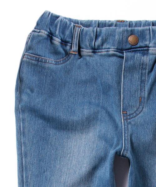 B:MING by BEAMS（ビーミングバイビームス）の「ビーミング by ビームス / カットデニムパギンス（デニムパンツ・キッズ・ブルー・140/110/100/130/120/90）」の13枚目の写真