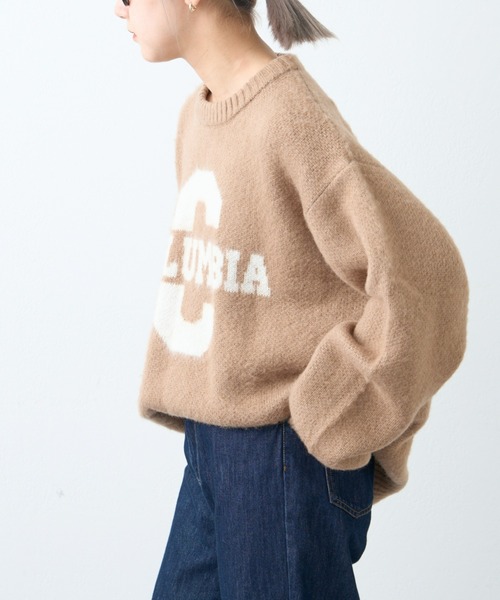 CIAOPANIC TYPY（チャオパニックティピー）の「【ユニセックス】ロゴジャーガードシャギーニット（ニット/セーター・メンズ・サックスブルー/グレー/ベージュ・MEDIUM/LARGE）」の17枚目の写真