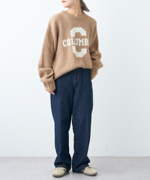 CIAOPANIC TYPY（チャオパニックティピー）の「【ユニセックス】ロゴジャーガードシャギーニット（ニット/セーター・メンズ・サックスブルー/グレー/ベージュ・MEDIUM/LARGE）」の20枚目の写真