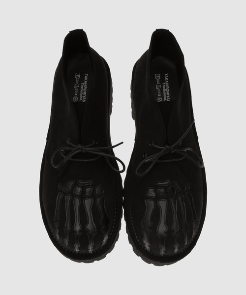 TAKAHIROMIYASHITATheSoloIst.(タカヒロミヤシタザソロイスト)の「chukka boots "bone"(ブーツ・メンズ・ブラック×ホワイト/ブラック×ブラック・UK9/UK8.5/UK7.5/UK8/UK9.5)」の6枚目の写真